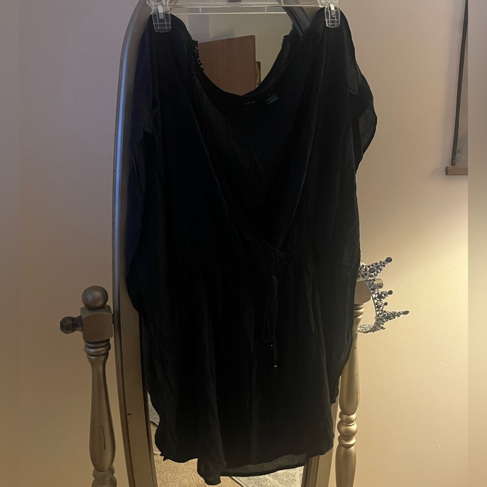 Women’s Apt. 9 Classic Black Swim CoverUp